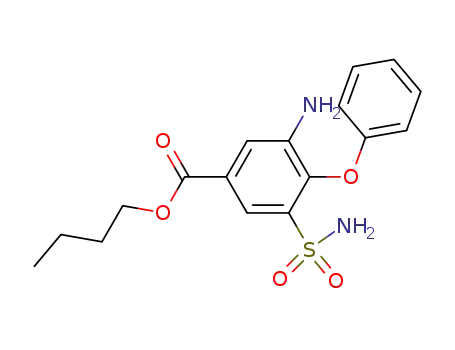 3-amino-4-phenoxy-5-sulfamoyl-benzoic acid butyl ester