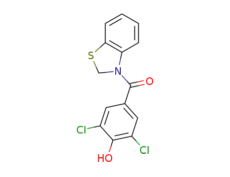 (3,5-dichloro-4-hydroxyphenyl)-(3-(2H)-benzothiazolyl)methanone
