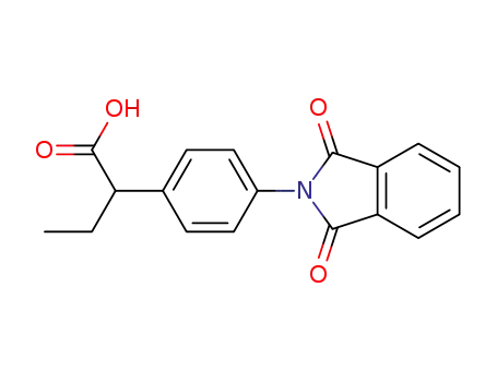 2-[4-(1,3-dioxo-2-isoindolinyl)phenyl]butyric acid
