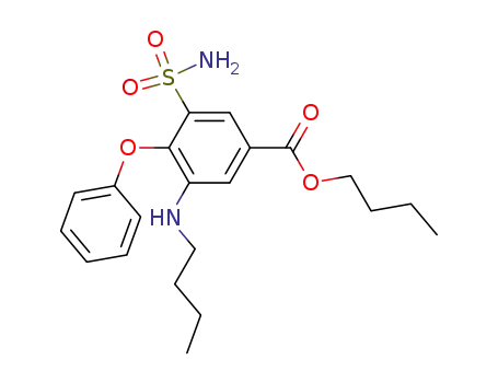 butyl 3-aminosulfonyl-5-butylamino-4-phenoxybenzoate